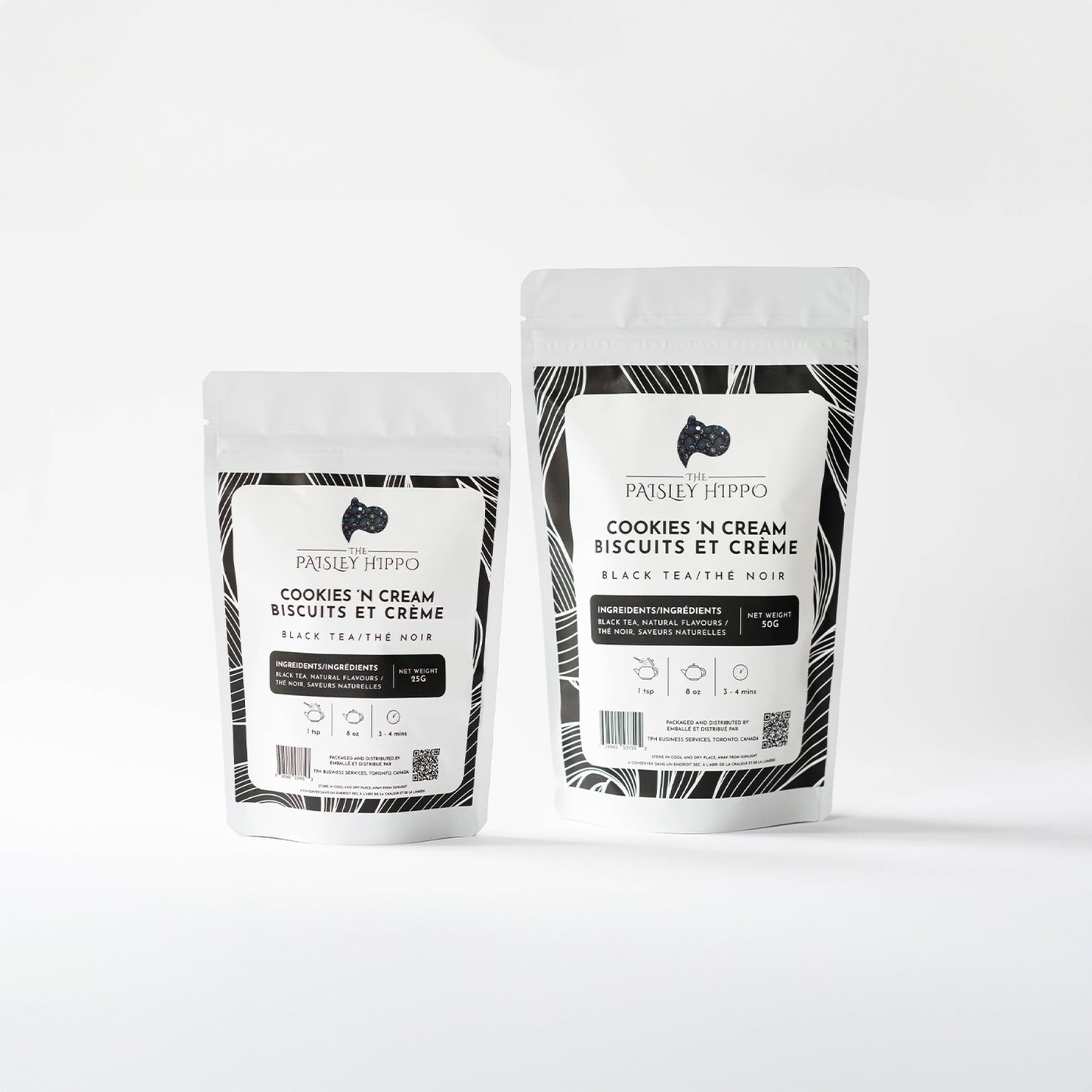 Black Tea Cookies and Cream