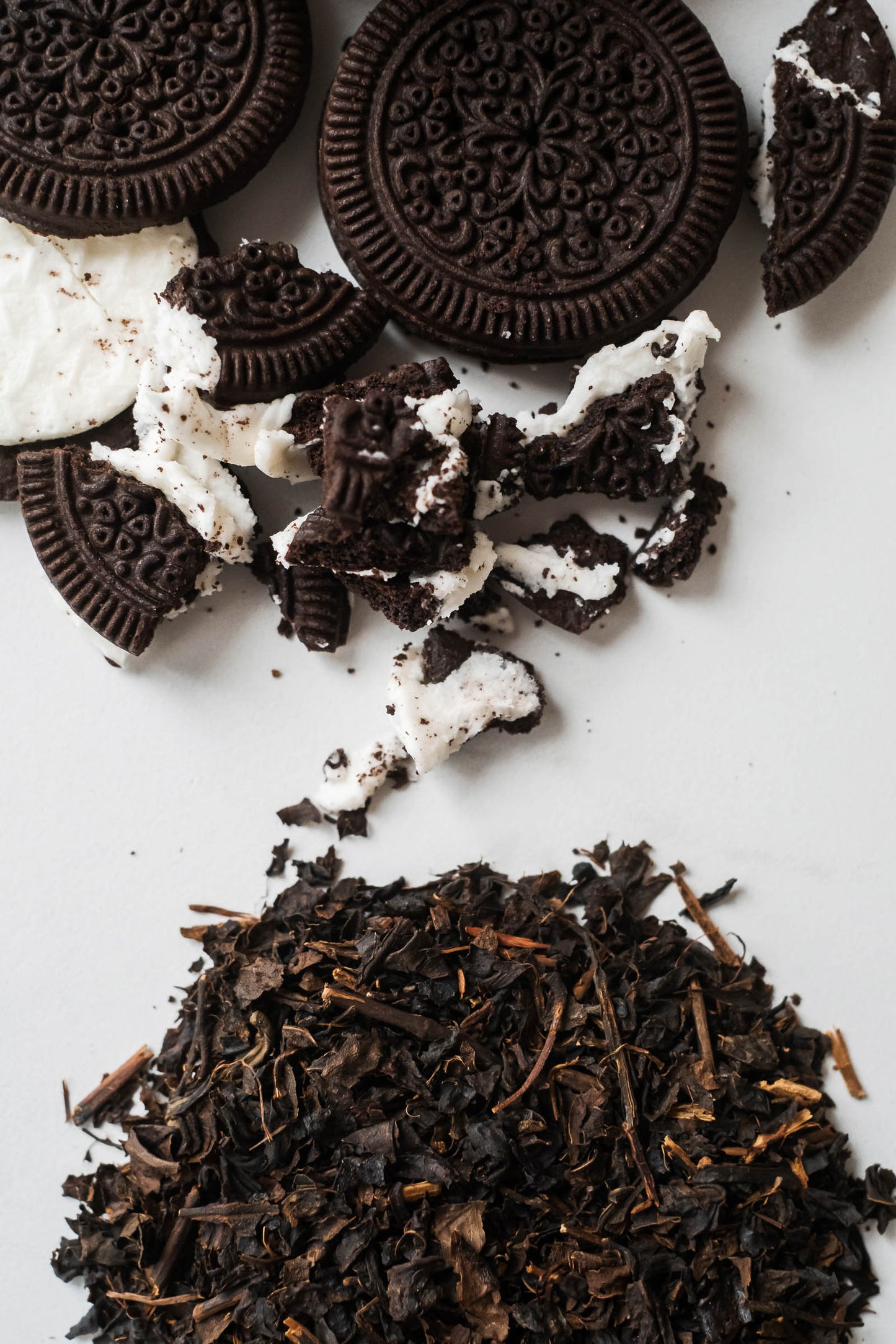 Black Tea Cookies and Cream